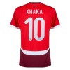Švýcarsko Xhaka 10 Domácí ME 2024 - Fotbalové Dresy (S/S) Švýcarsko Xhaka 10 Domácí ME 2024 - Fotbalové Dresy (S/S)